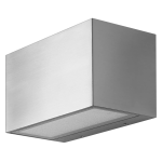 Ledvance Smart+ WiFi Wandleuchte Brick außen 14W 600lm - 830 | RGBW | Rostfreier Stahl 