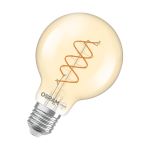 Osram Vintage 1906 LED E27 Globe Fadenlampe Twist Gold 8W 806lm - 922 Extra Warmweiß | Höchste Farbwiedergabe - Dimmbar - Ersatz Für 60W