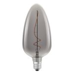 Ledvance Vintage 1906 LED E27 Kerze Klar 4W 140lm - 818 Extra Warmweiß | Dimmbar - Ersatz für 15W