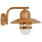 Nordlux Nibe Wandleuchte Glas Bernstein | IP54 - Geeignet für E27