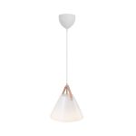 DFTP by Nordlux Strap 27 Pendelleuchte Glas und Metall Weiß | Geeignet für E27