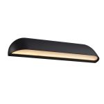Nordlux Front 36 Wandleuchte Metall Schwarz 12W 850lm - 830 Warmweiß