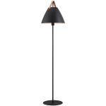 DFTP by Nordlux Strap Stehlampe Metall und Leather Schwarz | Geeignet für E27