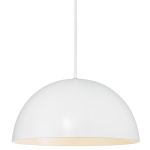 Nordlux Ellen 30 Pendelleuchte Metall Weiß | Geeignet für 1x E27