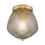 Nordlux Orbiform Deckenleuchte Glas und Metall Kupfer | 230mm - Geeignet für E27