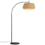Nordlux Dicte Stehlampe Textil und Metall Beige | Geeignet für E27