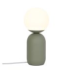 Nordlux Notti Tischlampe Metall und Glas Grün | Geeignet für E14