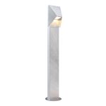 Nordlux Pontio LED Sockellampe Metall Brushed Aluminium | Geeignet für 1x GU10 