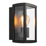 Nordlux Lunchy Wandleuchte Metall Schwarz | Geeignet für E27