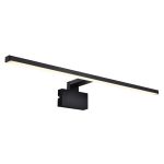 Nordlux Marlee 80 Wandleuchte Aluminium Schwarz 11.5W 1000lm - 930 Warmweiß | IP44 - Höchste Farbwiedergabe