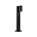 Nordlux Tin LED Sockellampe Metall Schwarz | Geeignet für 1x GU10 