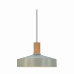 Nordlux Elvas Cork Pendelleuchte Metall Grün| Geeignet für 1x E27