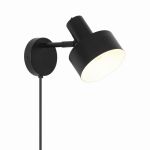 Nordlux Matis Wandleuchte Metall Schwarz | Geeignet für E27