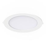 Noxion LED Downlight Slim V2.0 24W 2400lm 120D - 840 Kaltweiß | 225mm - IP44 - 1-10v Dimmbar 