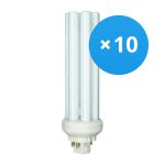 Mehrfachpackung 10x Philips MASTER PL-T 42W - 830 Warmweiß | 4 Pin