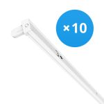 Mehrfachpackung 10x Noxion Deckenleuchte Click LED T8 | Geeignet Für  120cm LED Röhre 