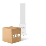 Mehrfachpackung 10x Noxion Lucent PL-S LED 4.3W - 840 Kaltweiß | Ersatz Für 9W