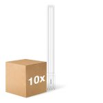 Mehrfachpackung 10x Philips CorePro PL-L LED Glühbirne Mains 24W - 840 Kaltweiß | Ersatz Für 55W