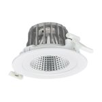 Philips Led-Spot Greenspace Accent Fest Aluminium Weiß 24W 2900lm 36D - 827 Extra Warmweiß | 163mm - IP20 - Interact Dimmbar