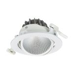 Philips Led-Spot Greenspace Accent Cardanic Aluminium Weiß 22.5W 3000lm 36D - 830 Warmweiß | 163mm - IP20