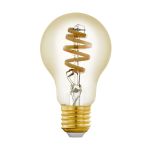 Eglo Connect.Z Smart LED Birne E27 Fadenlampe Messing 4.9W 360lm - 827-865 Abstimmbares Weiß | Dimmbar - Ersatz Für 25W