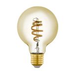 Eglo Connect.Z Smart LED Globe E27 Fadenlampe Messing 4.9W 360lm - 827-865 Abstimmbares Weiß | Dimmbar - Ersatz Für 25W