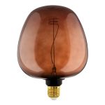 Eglo LED Globe E27 Fadenlampe Gold 4W 40lm - 820 Extra Warmweiß | Dimmbar - Ersatz Für 15W