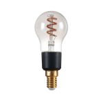 Eglo Connect.Z Smart LED Kugel E14 Fadenlampe Smokey 4W 150lm - 820 Extra Warmweiß | Dimmbar - Ersatz Für 15W