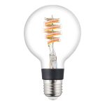 Eglo Connect.Z Smart LED Globe E27 Fadenlampe Klar 4.9W 400lm - 830 Warmweiß + RGB | Dimmbar - Ersatz Für 40W