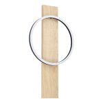 Eglo Wandleuchte Boyal Holz Schwarz, Braun 12W 1700lm - 830 Warmweiß