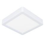 Eglo Deckenleuchte Badezimmerbeleuchtung Fueva 6 Plastik Weiß 7W 1100lm - 827-840-865 CCT