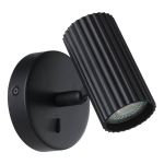 Eglo Wandleuchte Portillo Stahl Schwarz | Geeignet für GU10