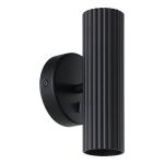 Eglo Wandleuchte Portillo Stahl Schwarz | Geeignet für 2x GU10