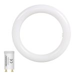 Noxion LED Röhre T9 Avant rund (EM/Mains) 12W 1200lm - 840 Kaltweiß | Ersatz für 22W