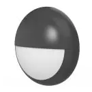 Noxion LED-Wand- und Deckenleuchte Pro V2 Wei&szlig; 12/16/20W 2400lm - 830-840-865 CCT | 325mm - IP65 - Bewegungs- und Lichtsensor + Augenlid Ring Schwarz