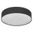 Ledvance Bulkhead Orbis Paris Schwarz | Geeignet für 2x E27 - 400mm - IP20