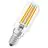 Osram LED Special E14 Tubular Glühbirne T26 Fadenlampe Klar 6.5W 730lm - 827 Extra Warmweiß | Dimmbar - Ersatz Für 55W