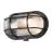 D'Lite Wandleuchte Ecco Schwarz Oval | IP44 - Geeignet für 1x E27