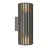 Nordlux Aludra Wandleuchte Aluminium Anthrazit Up & Down | Geeignet für 2x E27