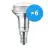 Mehrfachpackung 6x Philips CorePro LEDspot E14 Reflektor R50 1.4W 827 36D | Extra Warmweiß - Ersatz für 25W
