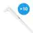 Mehrfachpackung 10x Noxion Deckenleuchte Click LED T8 | Geeignet Für  120cm LED Röhre 