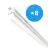 Mehrfachpackung 8x Noxion Deckenleuchte Click Reflektor LED T8 | Geeignet Für  2x 150cm LED Röhre