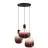 Calex XXL Marron Rot Komplettset - Including 3 XXL Glühbirnes + Cordset Rund basis