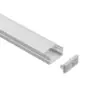 Noxion LED-Streifen Alu profile 1M/PCB Width 12mm | Oberflächenhalterung 