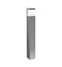 Ledvance LED Sockellampe Endura Stil Pyramid Rostfreier Stahl 9W 600lm - 830 Warmweiß | 80cm
