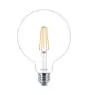 Philips Classic LED Globe E27 Fadenlampe Klar 120mm 8W 806lm - 827 Extra Warmweiß | Dimmbar - Ersatz für 60W