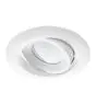 Noxion LED-Spot Droplet Weiß 8W 640lm - 927 Extra Warmweiß | Ausschnitt 85mm - IP44 - Höchste Farbwiedergabe - Dimmbar