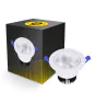 LED Deckenstrahler Rund schwenkbar 15W 1200lm 60D - 930  | 135mm - Ausschnitt 110mm - UGR <19