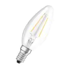 Osram Classic LED E14 Kerze Fadenlampe Klar 2.5W 250lm - 840 Kaltweiß | Ersatz Für 25W