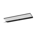 Ledvance LED Deckenleuchte Undercabinet Panel Rahmenlos Schwarz 5W 220lm - 830 Warmweiß | 30cm - Fernsteuerung